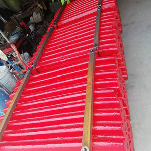 อะไหล่เครื่องบดเหล็กแมงกานีสสูง LT120 C120 แผ่นกราม MM0585542 MM0588174 ประเภทการผลิตแบบหล่อ - Product Image 3