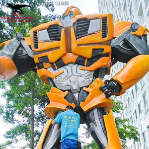 Modello di <span class=keywords><strong>Robot</strong></span> Animatronico in Metallo di Grandi Dimensioni Personalizzato per Parchi a Tema e Attrazioni per Parchi Divertimento, per Uso Scolastico Interno e Decorazione di Parchi - Product Image 4