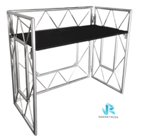 Sgaier alliage d'aluminium facile à installer pliant DJ stand éclairage de scène treillis Portable DJ Table scène treillis pour Bar Concert