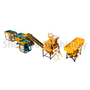 Machines de fabrication de briques en béton, sable et ciment entièrement automatiques QT6-15 de haute qualité à <span class=keywords><strong>prix</strong></span> bas, machine à pavés - Product Image 5