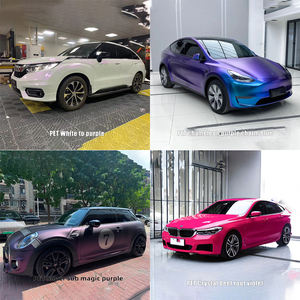 <span class=keywords><strong>Film</strong></span> de couleur Ppf de voiture de série violette PET de Style de mode 1.52*18m bulles libres mat/brillant/brillant/laser enveloppe de vinyle de voiture violette - Product Image 3
