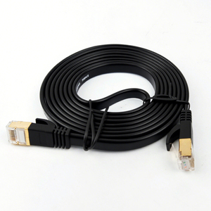 Phẳng cáp Ethernet <span class=keywords><strong>CAT5e</strong></span> CAT6 <span class=keywords><strong>UTP</strong></span> vá dây bị mắc kẹt đồng nguyên chất RJ45 vá Cáp OEM - Product Image 4