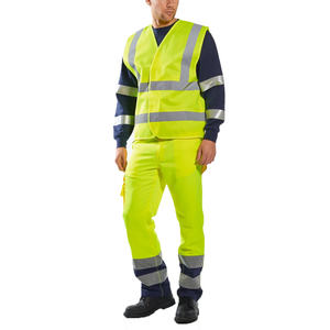 Gilet de refroidissement imperméable haute visibilité avec poches, maille respirante pour la prévention du stress thermique dans les flottes de camions de livraison et la construction - Product Image 2