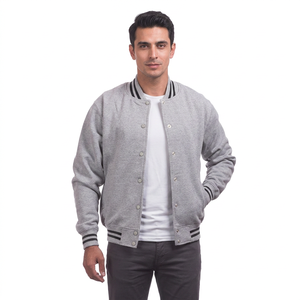 Chaqueta Varsity de Diseño Cómodo para Hombre y Mujer, Material de Lana Premium, Manga Larga, Venta Caliente 2025 - Product Image 1