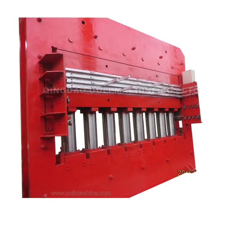 Tread rubber precure press machine/ rubber curing press/ automatic rubber track moulding vulcanizing press