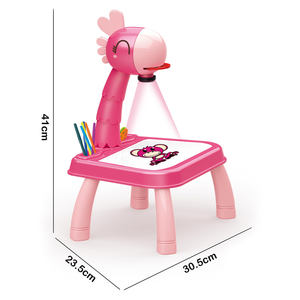 Divertido Juego de Juguetes de Proyección Inteligente para Pintar y Dibujar, Tablero de Plástico, Kits de Aprendizaje, Máquina de Dibujo con Proyector - Product Image 3