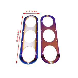 Bảng Điều Khiển Khuếch Tán 2 Chiếc, Màu Đen, Titan, Màu Xanh Dương, Cản Sau - Product Image 3