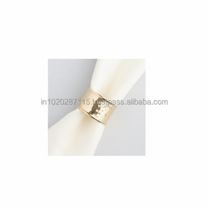 Servilletero de metal con diseño floral pintado a mano perfecto para almuerzos de jardín de primavera o eventos de cena de patio de verano - Product Image 1