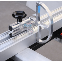 Scie à table coulissante haute précision MJ6132CD 3200 mm, scie à table coulissante automatique avec scie à panneaux haute performance pour la découpe du bois