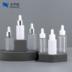 Minnie 60ml Transparent Pet <b>Dropper</b> <b>Bottle</b> With Refill Feature For Essential Oil And Skincare Packaging - Product Image 2