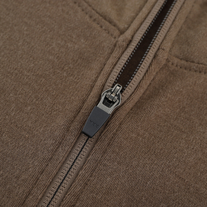 Technical Merino Wool Men's Full Zip Hoodie - <strong>Mid</strong> <strong>Layer</strong> for Outdoor Sports - Product Image 5