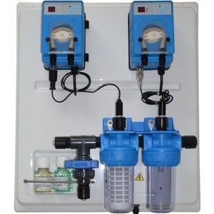 ปั๊มสูบจ่ายสารเคมีแบบปรับสัดส่วน ผลิตในอิตาลี พร้อมตัวควบคุมค่า pH Redox ORP ปั๊มเพอริสตัลติกสำหรับการบำรุงรักษาสระว่ายน้ำและการบำบัดน้ำ - Product Image 1