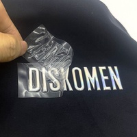 Autocollants thermocollants personnalisés en caoutchouc, logos 3D en vinyle, étiquettes en silicone, patchs de transfert thermique en TPU métallisé or et argent pour maillots et vêtements