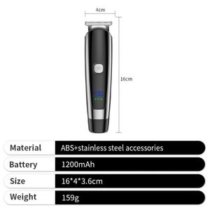 Cortadora de Pelo Profesional Eléctrica con Pantalla LED, de Alta Gama, para Barbería, con Caja de Regalo - Product Image 4