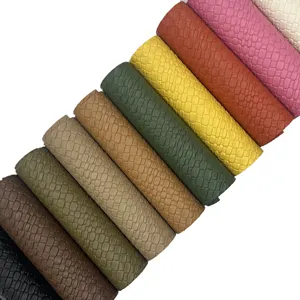 High End Series Of Practical Woven PU Fabric For Car Seat Leather Fabric For Sofa Embroidery Fabrics For Upholstery Chairs