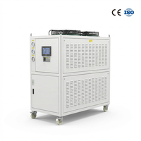 Système de réfrigération Honeywell R32/R290/R407C/R410A, refroidisseur d'eau industriel automatique 3HP 10KW, refroidisseur à air