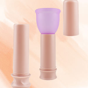 <span class=keywords><strong>Aplicador</strong></span> de Copa Menstrual de Silicona de Grado Médico, Reutilizable, Fácil de Insertar, Estilo Tampon, Marca Privada OEM - Product Image 5