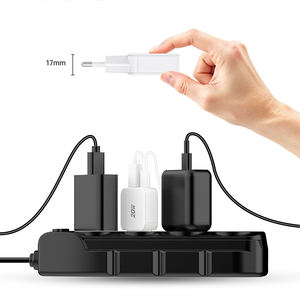 <span class=keywords><strong>Chargeur</strong></span> rapide PD électrique personnalisé Tommox OEM/ODM 20W Type-C Gan pour smartphone et appareil photo, prise EU KR - Product Image 3