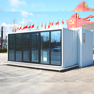 6M đẩy ra <span class=keywords><strong>container</strong></span> nhà với 40ft & 20ft kích thước cho biệt thự kho công viên cửa hàng ứng dụng bên ngoài làm bằng thép Sandwich Panel - Product Image 1