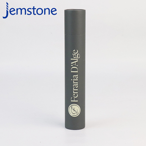 Embalaje de caja de tubo de papel biodegradable con logotipo personalizado ecológico con logotipo personalizado - Product Image 1