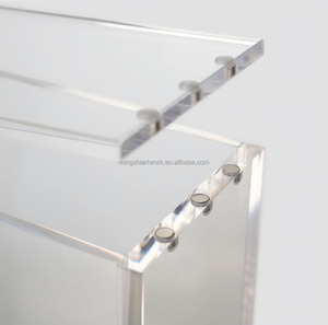 Vitrina acrílica para Pokemon Booster Bundle y <span class=keywords><strong>Evolving</strong></span> <span class=keywords><strong>Skies</strong></span> Build Battle con tapa magnética - Product Image 5