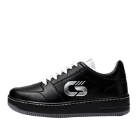 Chaussures personnalisées de haute qualité pour hommes, style basket Air 1, en cuir véritable, logo personnalisé