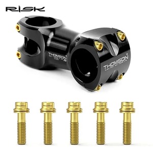 RISK 钛合金自行车螺丝 M5*16 M5*18 自行车车把螺丝 超轻山地车车把螺丝 自行车配件 - Product Image 5