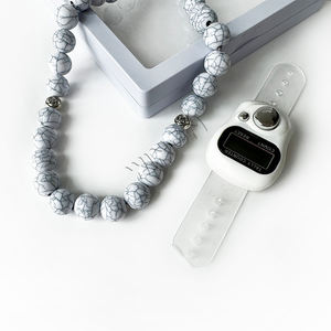 अच्छी बिक्री सुंदर कंटीयूर टासबेह डिजिटल काउंटर डिजिटल टासबेह प्रार्थना उपहार सेट - Product Image 5