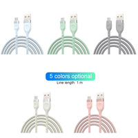 L-062 téléphone portable 6A 120W 1M USB à Type C Micro lumière câbles de données de charge rapide fils pour Iphone 6 7 12 13 14 15 Android