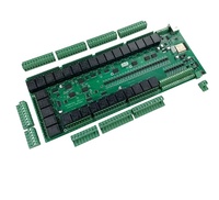 Kincony toko resmi KC868-A32 modul Relay Ethernet, papan ESP32 32DI 32DO Wifi Switch HTTP Support ESPhome Tasmota
