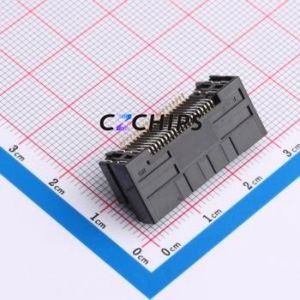 FX18-40S-0.8SH Board-to-Board & Backplane Connector SMD,P=0.8mm,Horizontal Mount Connector 40P 0.8mm Horizontal Mount 2 - Product Image 2