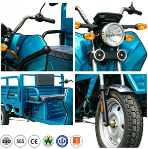 Triciclo Eléctrico de 3 Ruedas para Entrega de Carga, Uso Diario, 50-70km, Motocicleta para Venta de Comida a Domicilio, Ventas en <span class=keywords><strong>Europa</strong></span> - Product Image 3