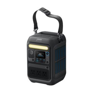 Anker SOLIX C300X สถานีไฟฟ้าพกพาขนาดกะทัดรัด 288Wh 300W พร้อมเต้ารับ AC DC และพอร์ตชาร์จ 7 ช่องสำหรับการเดินทาง - Product Image 1