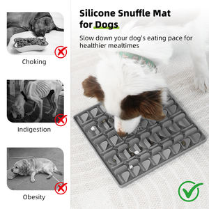 Plato de Silicona Antideslizante para Mascotas, Duradero, Ecológico, Apto para Lavavajillas, 100% de Grado Alimenticio, Impermeable para Interiores y Exteriores - Product Image 4