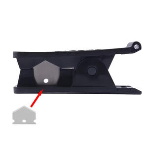 Industrial Special-Shaped Triangular <strong>Cutter</strong> Blade Double Edge Stainless Steel Suitable for PE Plastic Pipe Tube Cutting - Product Image 5