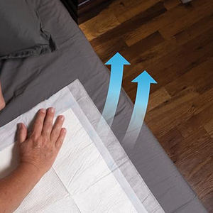 Coussin absorbant pour soins des adultes, dégradable, en coton non tissé, soins médicaux <span class=keywords><strong>sous</strong></span> le <span class=keywords><strong>corps</strong></span> - Product Image 4