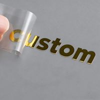 Étiquettes adhésives en cuivre personnalisées, imprimées UV, imperméables, écologiques, autocollants pour cadres photo, verres à vin, flacons de parfum, bougies, artisanat