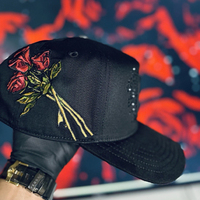 Gorra de Béisbol de Gamuza para Exteriores Bordada con Forro de Satén de 5 Paneles, Calidad G5 Original en Stock, Sombreros Rosones G5, Gorra Tito Doble P