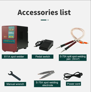 GLITTER-811A 36KW 6000A Bande de cuivre pur à impulsions haute puissance pour la réparation de batteries au phosphate de fer et de lithium - Product Image 3