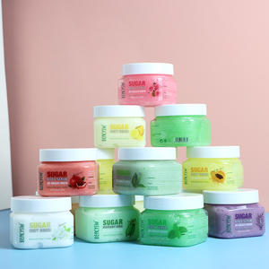 Gommage Corporel Éclaircissant au Sucre <span class=keywords><strong>Prix</strong></span> de Gros – Soin Corporel Doux Exfoliant aux Fruits (<span class=keywords><strong>Concombre</strong></span>, Ananas) - Product Image 6