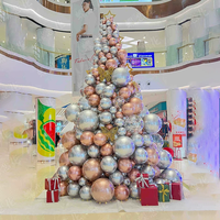Lilian Custom ized High Quality Vor beleuchteter Weihnachts baum Riesige PVC-Zweige 8m 10m 12m Höhe Neues Design Beleuchteter Weihnachts baum