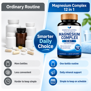 Cápsulas Personalizables de Complejo de Magnesio 12 en 1, 1000 mg, para Apoyo Muscular y del Sueño, Marca Privada OEM - Product Image 6