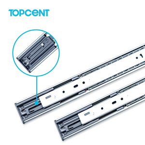 Cho Topcent Tùy Chỉnh 450Mm Đầy Đủ Mở Rộng Ngăn Kéo Đường Sắt Màu Đen Trắng Kính Thiên Văn Kênh Runner Trượt Cho Tủ Bếp Phòng Tập Thể Dục - Product Image 2