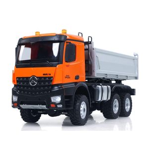 Nuevo 1/14 RC camión volquete <span class=keywords><strong>de</strong></span> semi-aleación 2,4G programación demostración cubo ingeniería construcción modelo chico RC Juguetes - Product Image 5