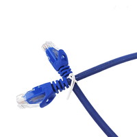 Cable de Comunicación CCA UTP del Fabricante, Conector RJ45, Cable de Conexión de PVC 26AWG 24AWG, 100% Cobre Exterior Cat6, Longitud Personalizada