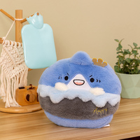 Ours en peluche chauffant personnalisé, doux, avec rembourrage en coton PP, sac d'eau chaude amovible, 20 cm, chauffe-mains domestique