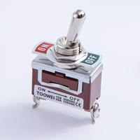 Interrupteur à bascule TOOWEI SPST ON/OFF, 2 bornes, montage sur panneau 12 mm, 10A 15A 250V 12V