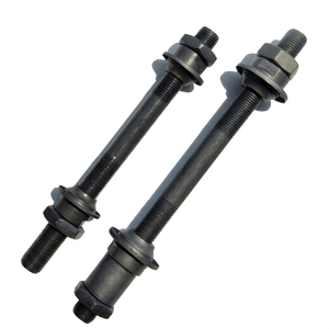 Axe de vélo à dégagement rapide en fibre de carbone grise, creux à l'avant et à l'arrière, pour VTT - Product Image 1