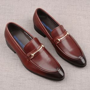 Zapatos de Vestir Formales para Hombre, Precio al por Mayor Personalizado, Zapatos de Boda Elegantes y a la Moda, Estilo Italiano Oxford, con Aumento de Altura - Product Image 6