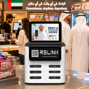 Estación de Alquiler de Baterías Portátiles con Escaneo de Código QR para el Mercado de Emiratos Árabes Unidos, Cargador Portátil de 6 Ranuras y 8000mAh para Negocios en Oriente Medio - Product Image 1